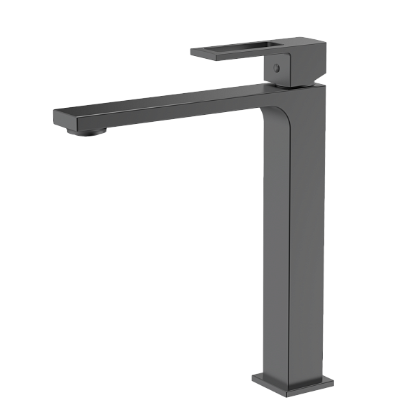 Смеситель для раковины высокий DQ Dortmund графит (DA1712006)