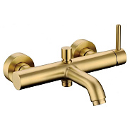 Смеситель для ванны Grocenberg GB8099MG, матовое золото