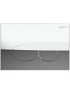 KDI-0000072(GLB) Панель смыва Хром глянец (клавиши овальные), 162*244 мм