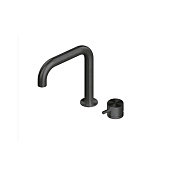 Смеситель для раковины Quadro design Source, золото черное (12 07 ON)