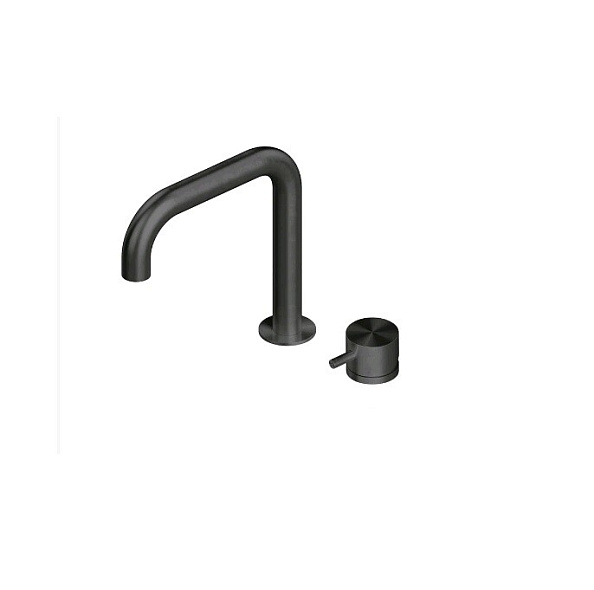 Смеситель для раковины Quadro design Source, золото черное (12 07 ON)