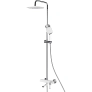 Душевая система Shevanik S6036F, белый/хром