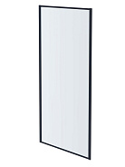 AQ ARI WA 09020GM Неподвижная душевая стенка 900x2000, для комбинации с дверью, профиль оружейная сталь, стекло прозрачное