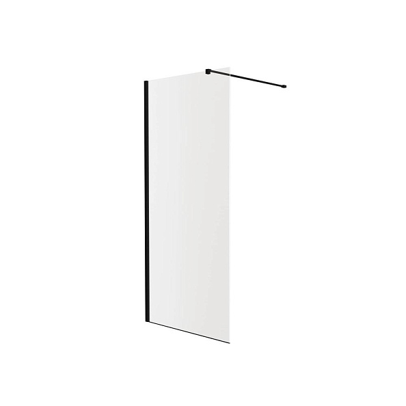 Душевая перегородка Knotlor WI090CG0BL 90х200, черный