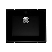 Кухонная мойка Ulgran Quartz Under 500-07, уголь