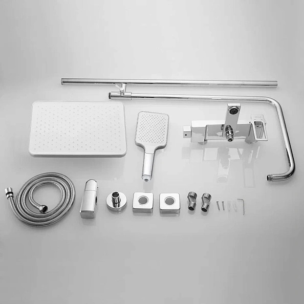 Душевая система Shevanik S6836, хром