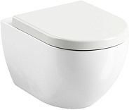 Унитаз подвесной Uni Chrome белый