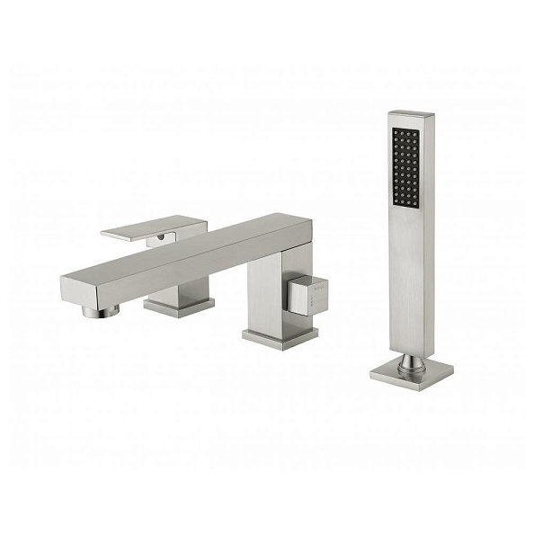 Смеситель на борт ванны Groсenberg GB6008NK, никель