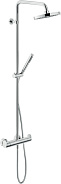 UP94030/30CR UP термостатическая душевая система, верхний душ 20 см