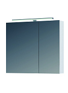 Шкаф VIGO навесной с зеркалом Plaza 800 со светильником (zsh.PLA.80.El)