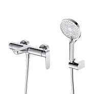 Смеситель для ванны с душем DQ Düsseldorf короткий излив хром (DA1723201)