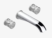 Смеситель для ванны и душа THG Hirondelles Platinum stamped, хром (A4K A02 41SGB)