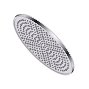 Лейка душевая верхняя Raglo R451.50 тропический душ ∅250мм пластик/силикон, хром