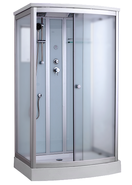 Душевая кабина Timo Standart Silver Fabric 120*90*220  (T-6615SF)