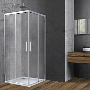 Душевой уголок Vincea Soft (VSS-3SO900CL) 900х900 мм, хром, стекло прозрачное