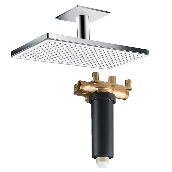 24002400S Set HG Rainmaker Select 460 1jet верхний душ (24002400+24010180), белый/хром
