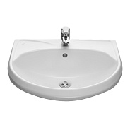 131118S0011B0 Умывальник Вест с переливом белый (требуются кронштейны 1.8937.0.S99.980.5) 470х575
