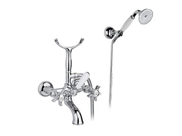 Смеситель для ванны и душа Nicolazzi P.M.Blanc, Bronze Plated (1402 BZ 78)