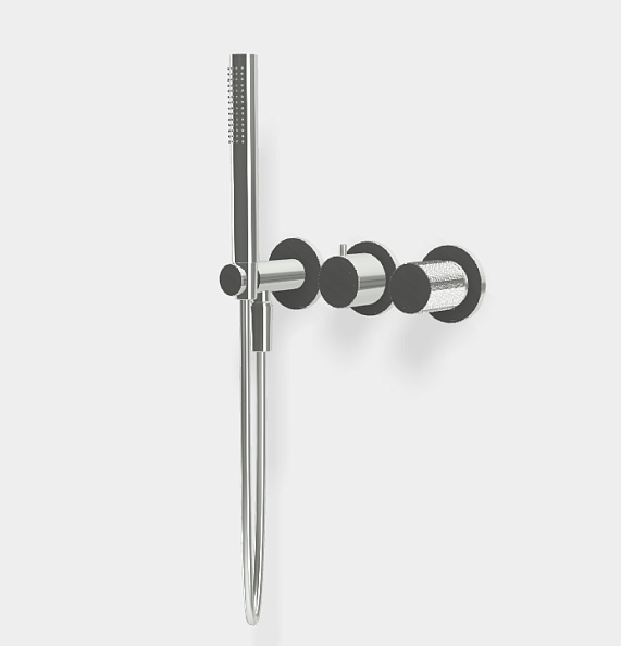 Смеситель для душа Fima Carlo Frattini Spillo Tech, G Collection, на 2 потребителя, хром (F3049TWX8GCR)