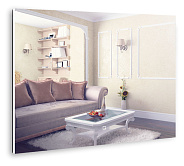 Зеркало SILVER MIRRORS 1000*800 сенсорный выключатель Алмина (ФР-00002158)