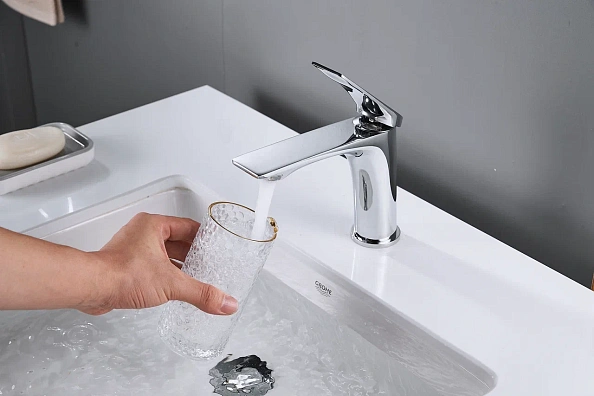 Смеситель для раковины Shevanik S9101, хром