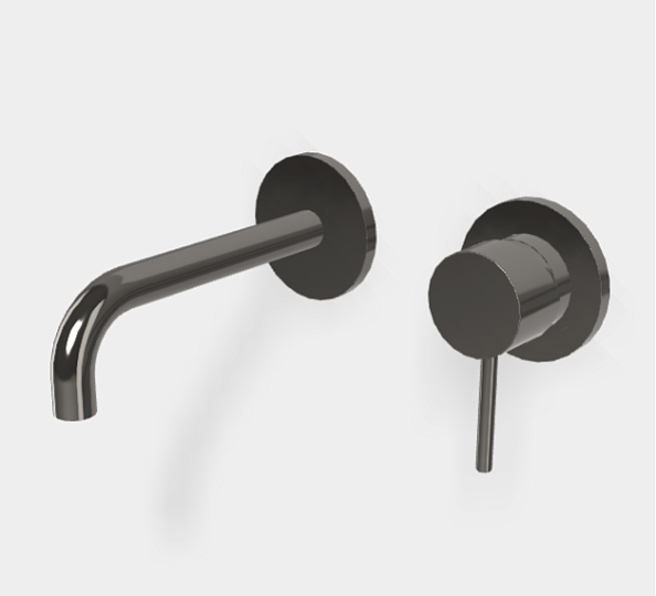 Смеситель для раковины Fima Carlo Frattini Spillo Up, хром чёрный (F3051WX9CN)