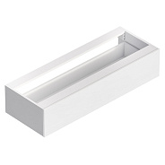 База с одним ящиком Cezares Cadro 1200х460х250, Bianco Ghiaccio (CADRO-120-1C-SO-BG-BLUM)