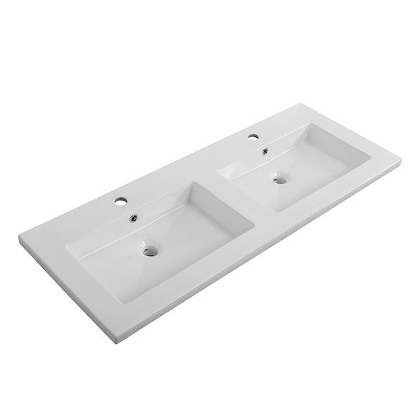 Керамическая раковина с двумя чашами Cezares 1210х460х140 (CZR-8070-120-2)