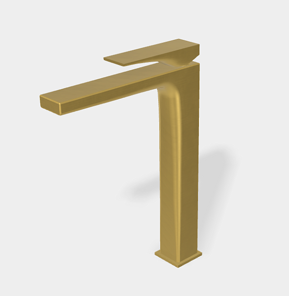 Смеситель для раковины Fima Carlo Frattini Zeta, брашированное золото (F3961/HNOS)