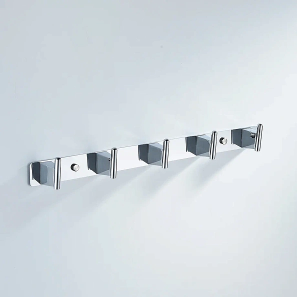 Планка с 5 крючками Shevanik SG5751, хром