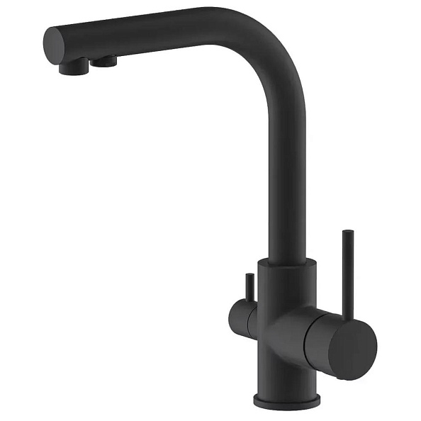 Смеситель для кухни Grocenberg GB40551BL, черный