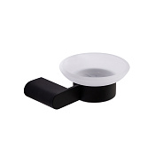 Мыльница подвесная Cezares Stylus, черный матовый (STYLUS-SODS-NOP)