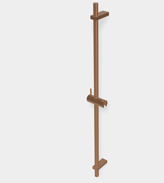 Штанга для душа Fima Carlo Frattini Sliding rail, 855, брашированная янтарная бронза (F2150/1ZS)