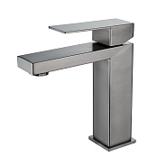 Смеситель для раковины Shevanik S7001T, оружейная сталь