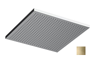 Верхний душ Almar Velvet, 300х300, Gold Polished PVD (E044278.GO)