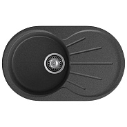 Кухонная мойка GranFest RONDO 750L, графит