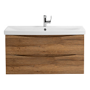 База под раковину подвесная BelBagno Marino-Cer 964х500х438 мм, Rovere Rustico (MARINO-CER-1000-2C-SO-RR-P)