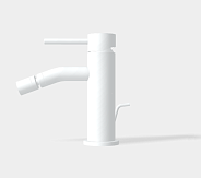 Смеситель для биде Fima Carlo Frattini Spillo Up, белый матовый (F3032XSBS)