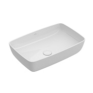 4172 5801 ARTIS Раковина 580x380, накладная, без перелива, не шлиф., Альпийский белый