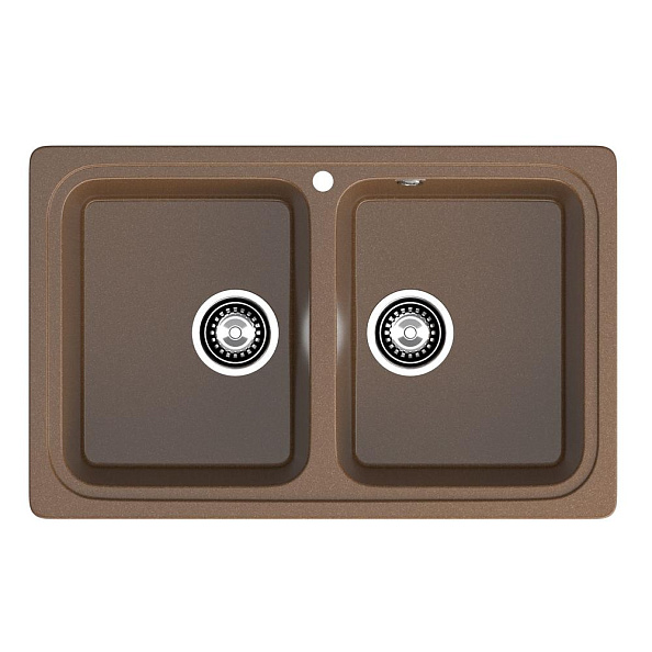 Кухонная мойка GranFest STANDART 780K, терракот