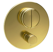 Смеситель для душа Almar Core, на 2 потребителя, Gold Polished PVD (E176632.GO)