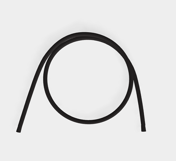 Шланг для душа Fima Carlo Frattini Switch, длина шланга, мм-1500, черный матовый (F5910NS)