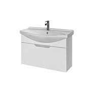 Тумба под раковину подвесная Dreja Laguna 85 см, белый