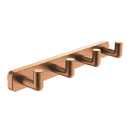 Крючок для полотенец Raglo R320.054.33 четверной,матовая медь