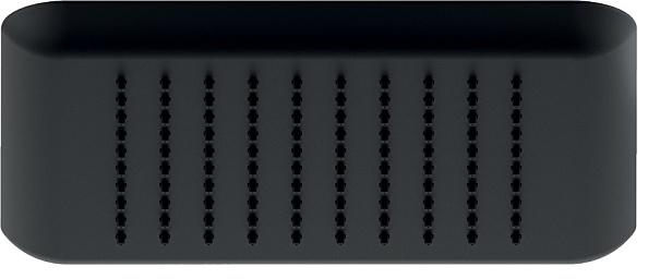 Верхний душ Nobili 24 см AD139/122BM Velvet black