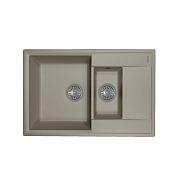 Кухонная мойка Florentina КОНСУЛ 23.025.D0760.307, серый шёлк