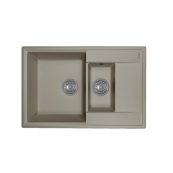 Кухонная мойка Florentina КОНСУЛ 23.025.D0760.307, серый шёлк