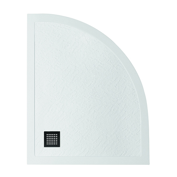 Душевой поддон из искусственного мрамора в комплекте с сифоном BelBagno Uno 1200х800 мм, белый (TRAY-MR-UNO-RH-120/80-550-35-W-L-NO)