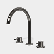 Смеситель для раковины Fima Carlo Frattini Spillo Up, чёрный хром (F3161CN)