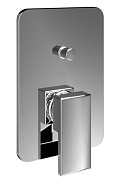 Смеситель для душа Almar Core, на 2 потребителя, с переключателем, хром (E186512.CR)